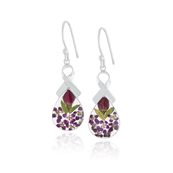 Earrings - Real Flower Jewelry